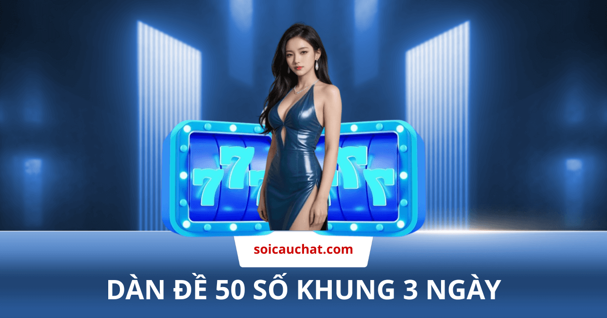 dàn đề 50 số khung 3 ngày