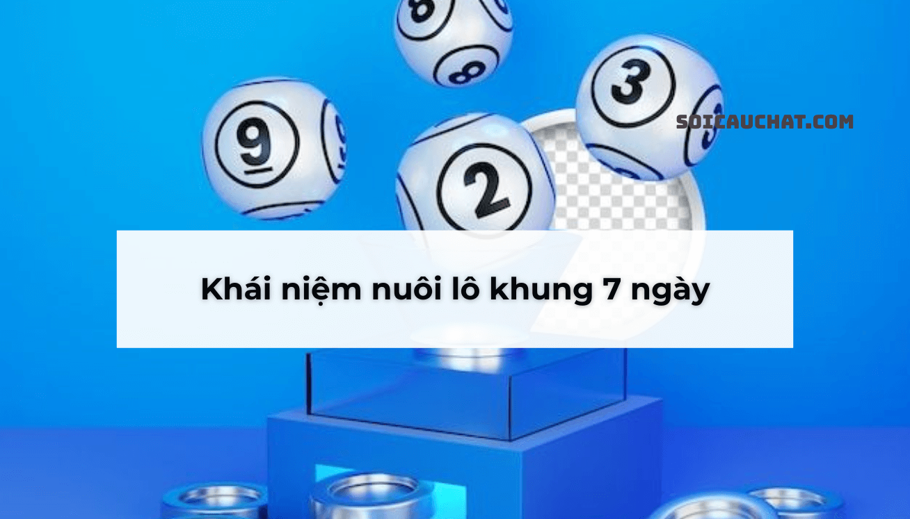 nuôi lô khung 7 ngày XSMB